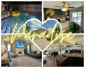 New, 4 BR, Heated Pool, Hot Tub, Arcade, 15 MIN AMI